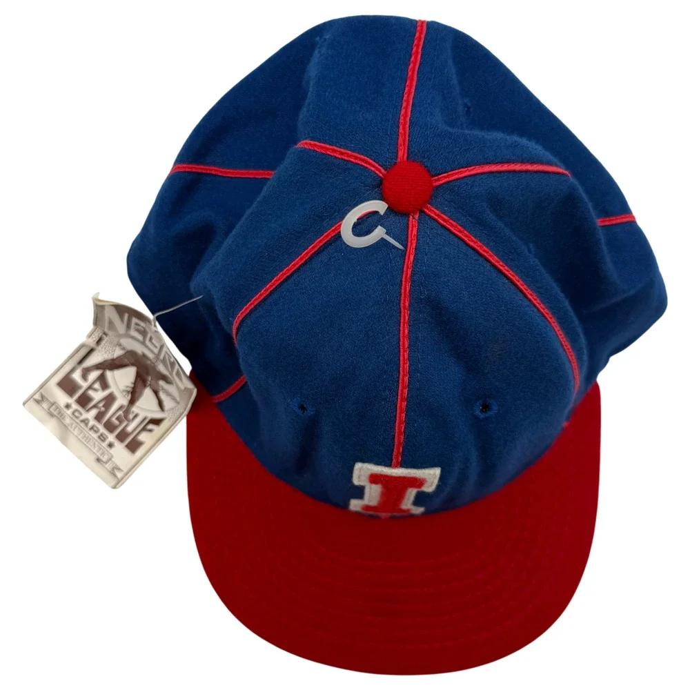 Vintage Negro League Wool Fitted Hat Size 7 1/2 Indianapolis Clowns Roman NWT